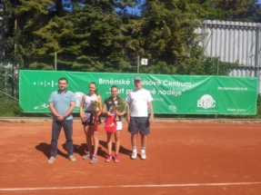 11 3. místo dvouhra Michálková Damašková