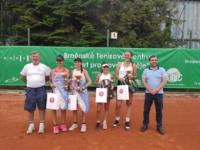 Čtyřhra Kubíková Šalková Bejlek Panchartek